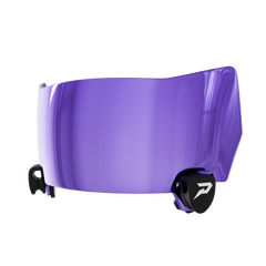 Quantum Flex Grape Glaze Football Visor