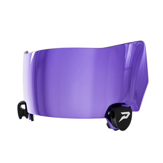 Quantum Flex Grape Glaze Football Visor