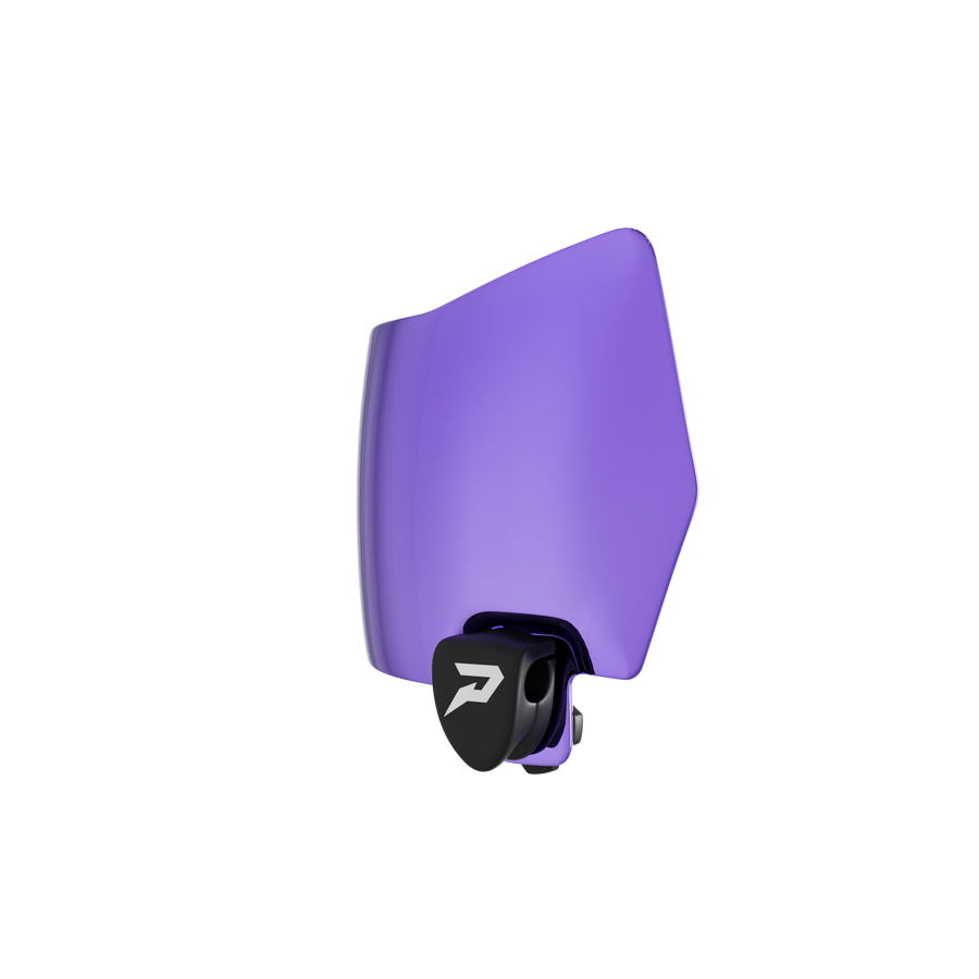 Quantum Flex Grape Glaze Football Visor