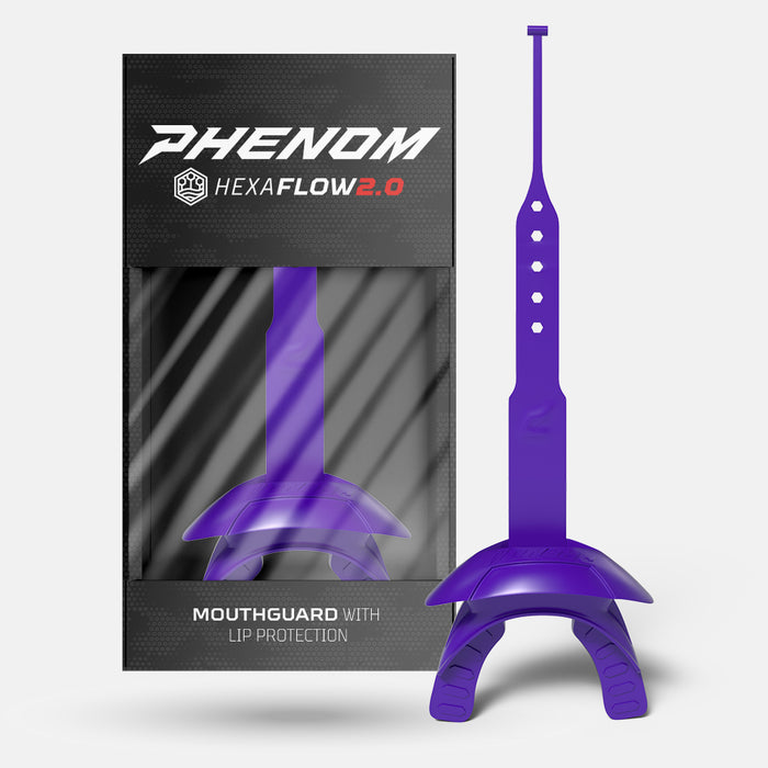 Hexa-Flow™ 2.0 Mouthguard - Purple