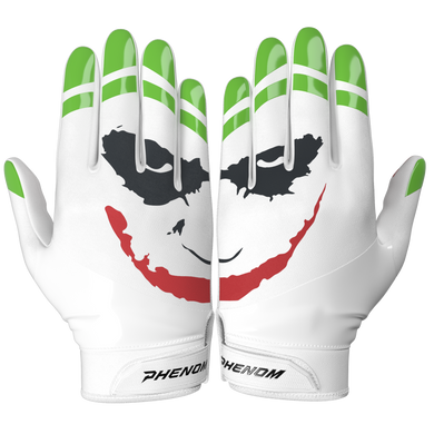 The Officially Licensed Joker Football Gloves - VPS3 by Phenom Elite