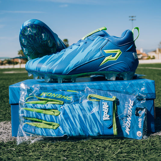 Kool-Aid 'Great Bluedini' Football Cleats - Quantum Speed by Phenom Elite