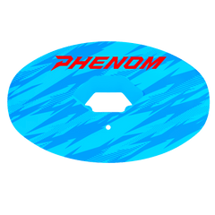 Phenom Elite Hexa-Flow Mixed Berry football mouthguard — pink, purple, and blue design matching the Kool-Aid Mixed Berry colorway