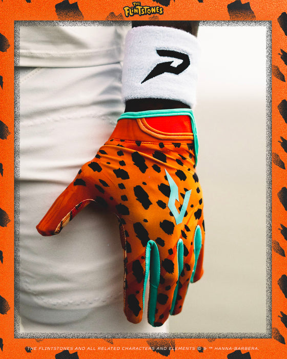 The Flintstones "Bedrock Blitz" Football Gloves - VPS5 by Phenom Elite