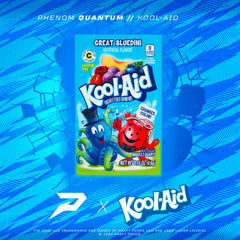 Phenom Elite Kool-Aid Bluedini launch graphic — packet visual