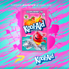 Phenom Elite Kool-Aid Sharkleberry Fin launch graphic — packet visual