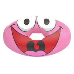 Phenom Elite x Nickelodeon SpongeBob Patrick Star Hexa-Flow football mouthguard — licensed pink Patrick Star design with attached strap
