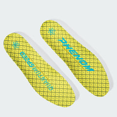 Phenom Elite SpongeBob football cleat — SprintSense TPU traction plate outsole detail