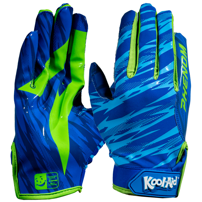 Kool-Aid 'Great Bluedini' Football Gloves - VPS4 by Phenom Elite