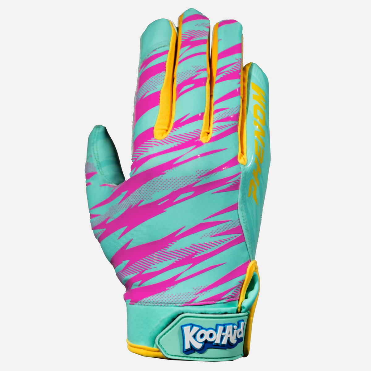 Kool-Aid 'Sharkleberry Fin' Football Gloves - VPS4 by Phenom Elite — Phenom  Elite Brand