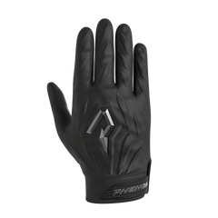 Phenom Elite Quantum Fierce black adult padded football gloves