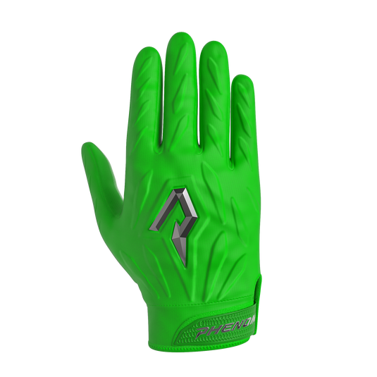 Phenom Elite Quantum Fierce Youth Padded Football Gloves - Team Colors