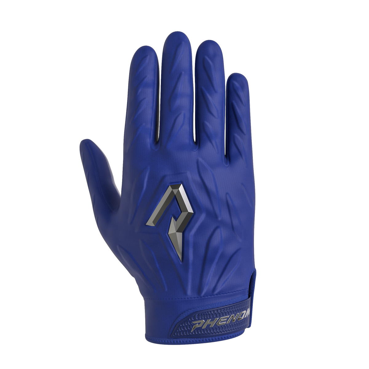 Phenom Elite Quantum Fierce navy blue adult padded football gloves