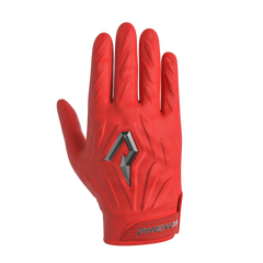 Phenom Elite Quantum Fierce red adult padded football gloves