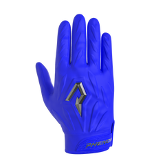 Phenom Elite Quantum Fierce royal blue adult padded football gloves