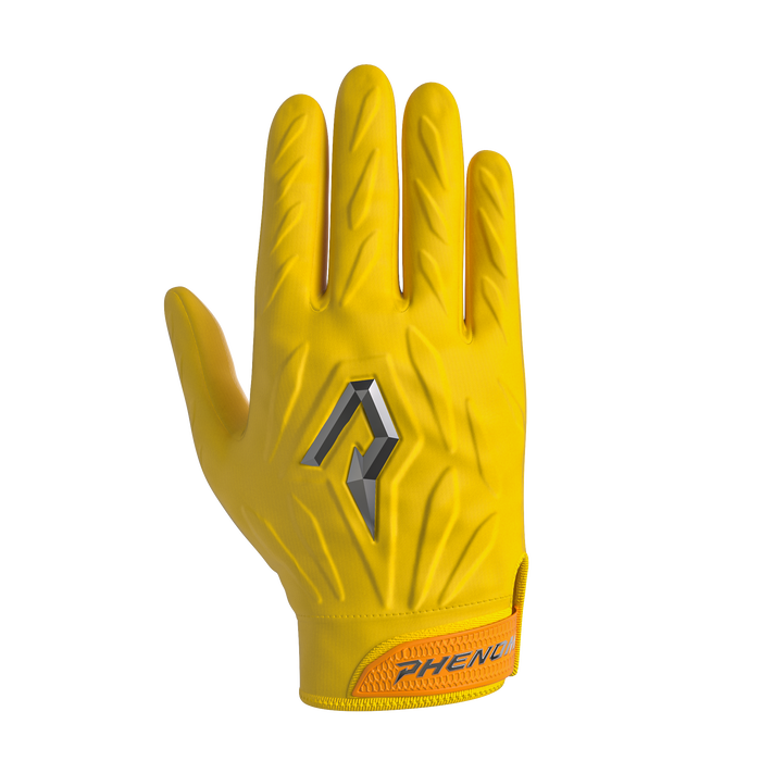 Phenom Elite Quantum Fierce Youth Padded Football Gloves - Team Colors