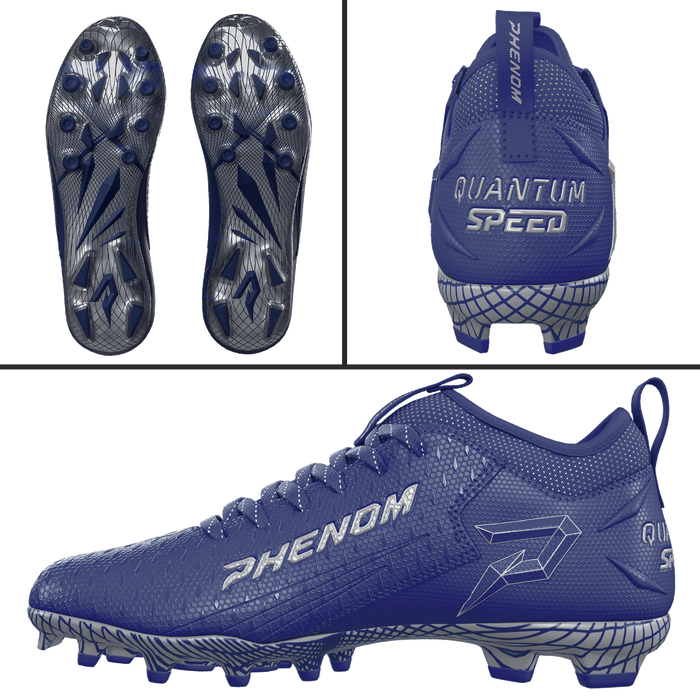 Quantum Speed 2.0 Football Cleats - Team Colors