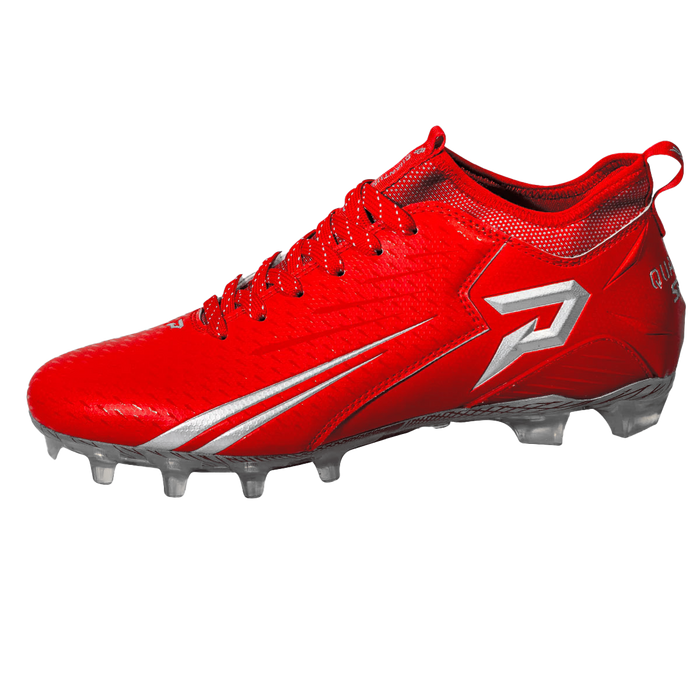 Quantum Speed Football Cleats Red Team Colors 13