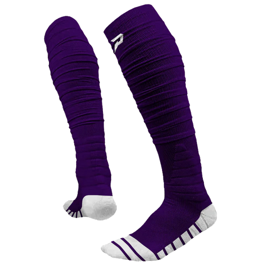 Phenom Elite 'Quantum Knit' Extra Long Padded Scrunch Socks - Team Colors