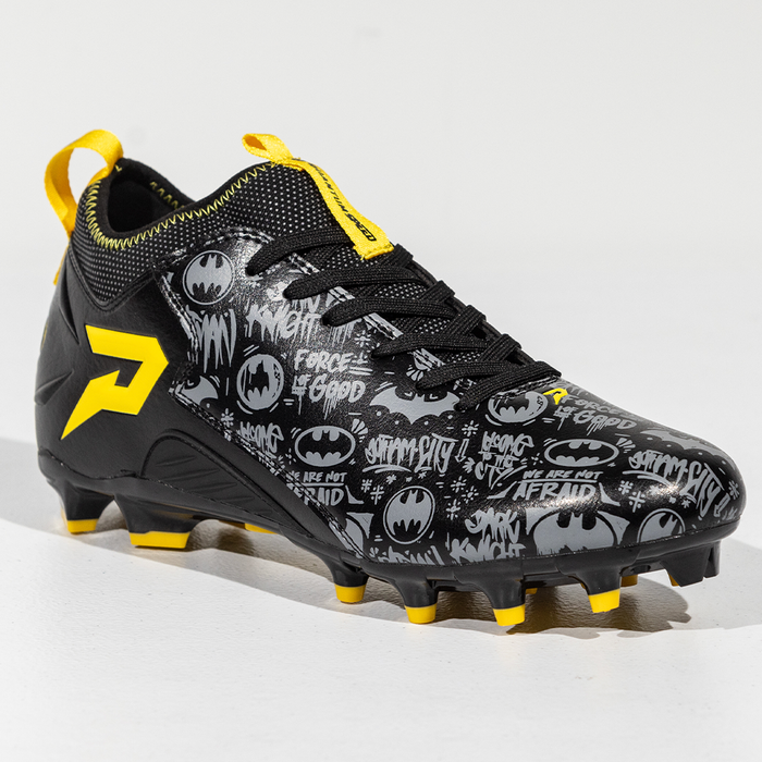 Batman cleats and deals gloves