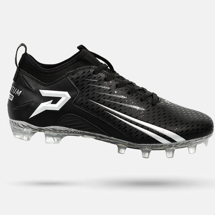 Quantum Speed: Football Cleats - Black