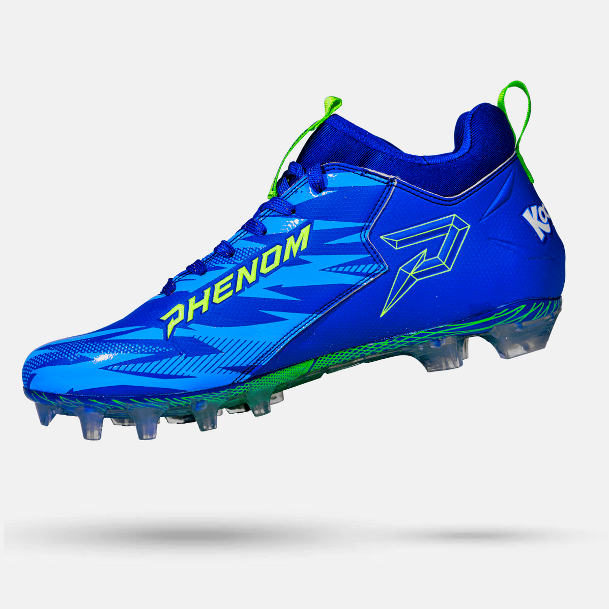 KoolAid 'Great Bluedini' Football Cleats Quantum Speed by Phenom El — Phenom Elite Brand