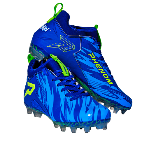 Kool-Aid 'Great Bluedini' Football Cleats - Quantum Speed by Phenom Elite