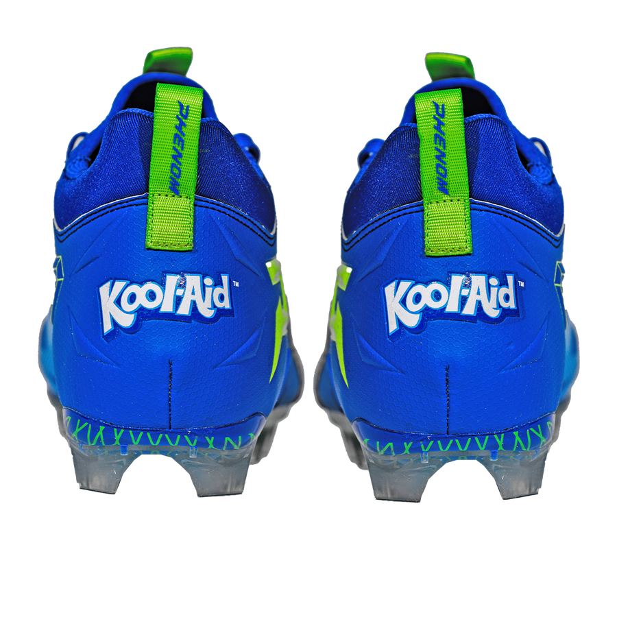 Kool-Aid 'Great Bluedini' Football Cleats - Quantum Speed by Phenom Elite