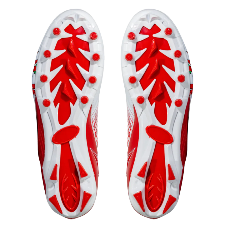 Knuckles the Echidna Football Cleats - by Phenom Elite