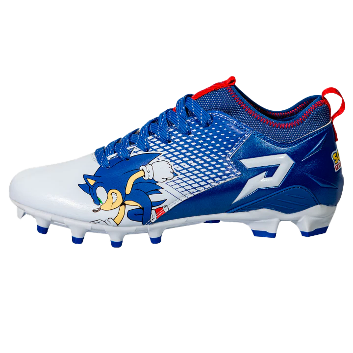 Sonic the Hedgehog Football Cleats by Phenom Elite – Phenom Elite