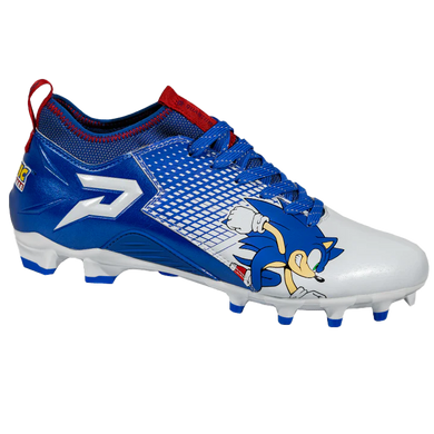 Sonic the Hedgehog Football Cleats by Phenom Elite