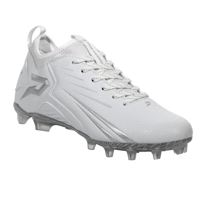 Quantum Speed: Football Cleats - White — OPEN BOX — FINAL SALE