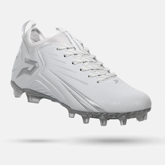 Quantum Speed: Football Cleats - White — OPEN BOX — FINAL SALE