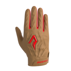 Phenom Elite Quantum Fierce Youth & Adult Padded Football Gloves - Dune Leopard