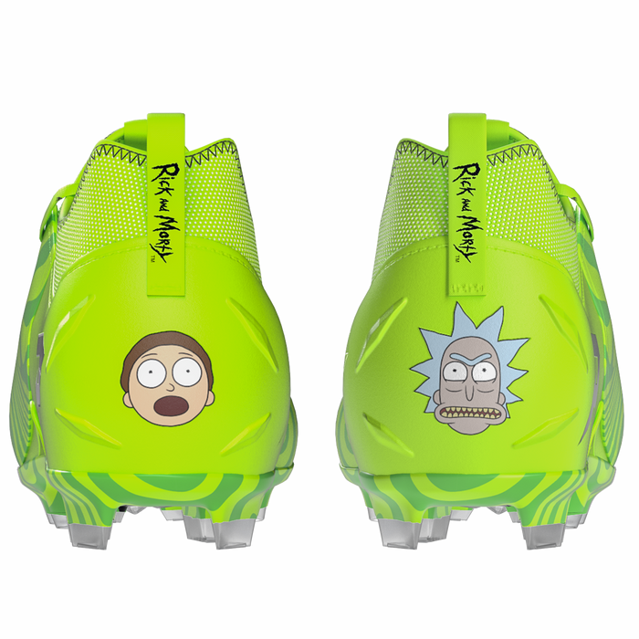 Rick and Morty Football Cleats - Quantum Speed 2.0 by Phenom Elite