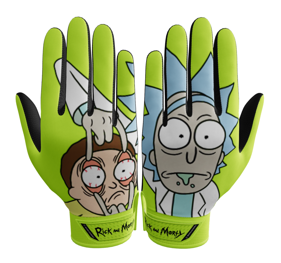 Rick and Morty Batting Gloves - Quantum Orbit by Phenom Elite