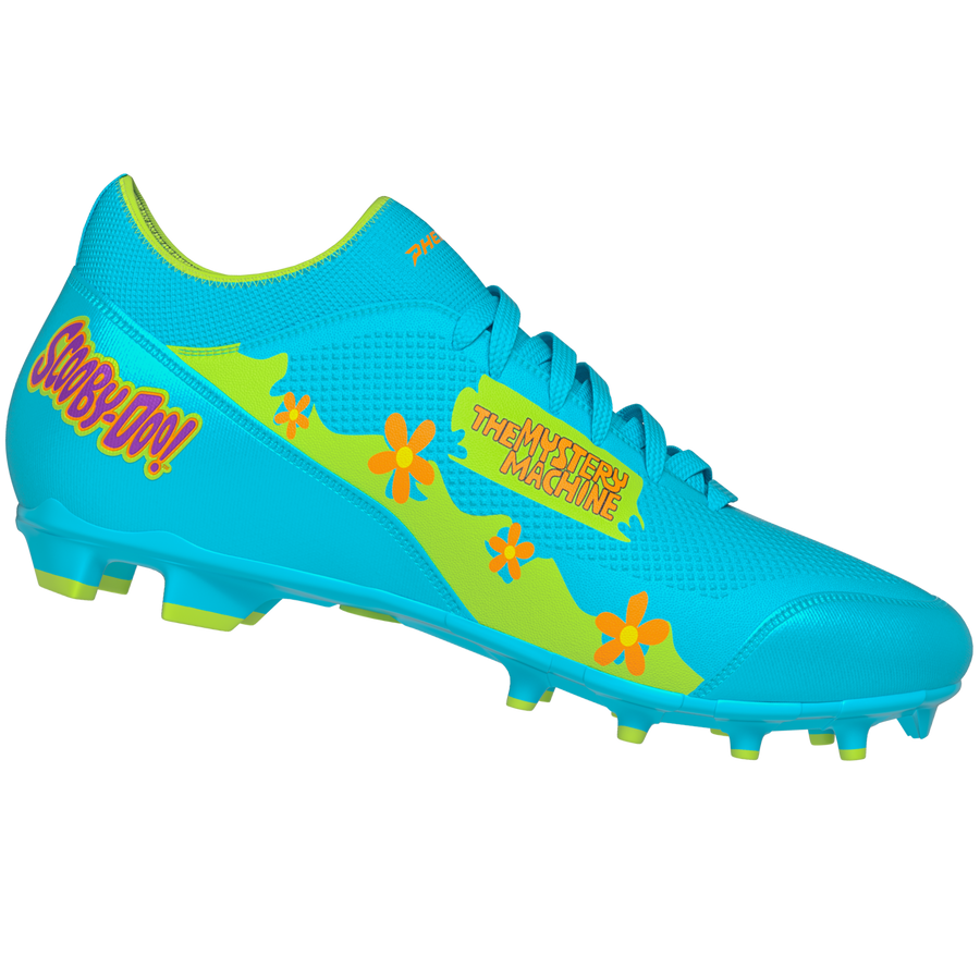 Scooby-Doo Mystery Machine Football Cleats - Velocity 3.0 by Phenom Elite