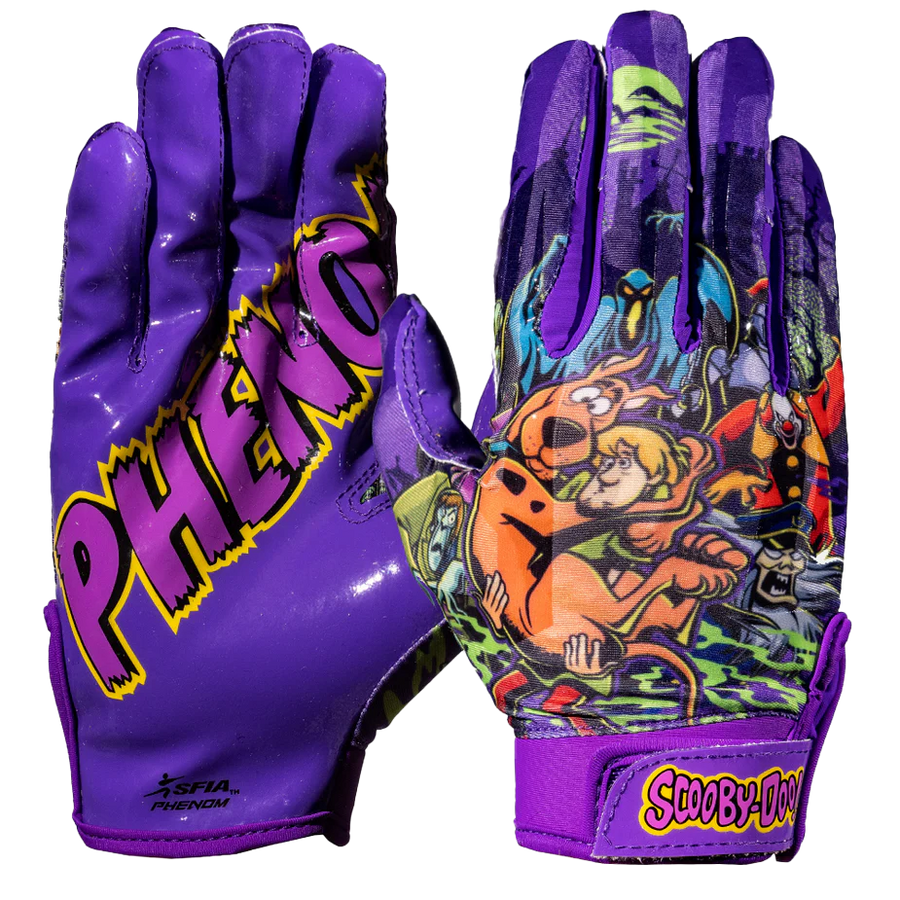 Scooby-Doo 'Unmasked' Football Gloves - VPS1 by Phenom Elite