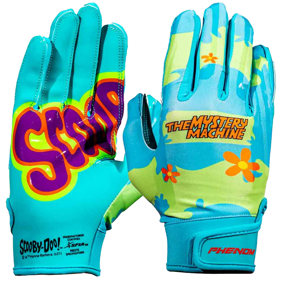 Scooby Doo Football Gloves VPS1 by Phenom Elite Phenom Elite Brand