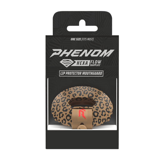 HexaFlow 4.0 SnapPlate™ Mouthguard - Dune Leopard