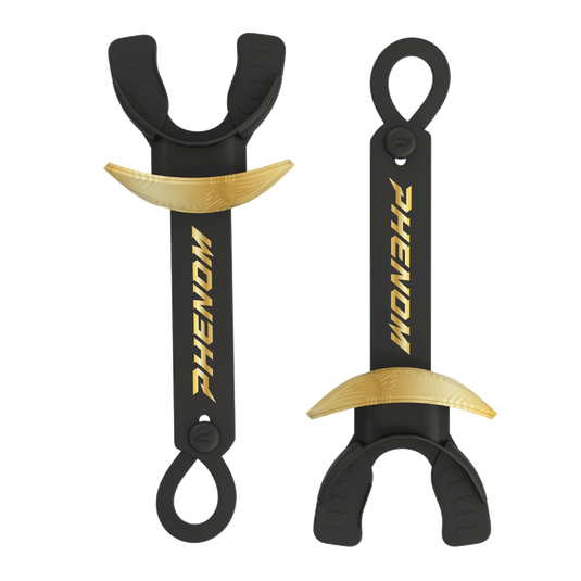 HexaFlow 4.0 SnapPlate™ Mouthguard - Black Gold Rush