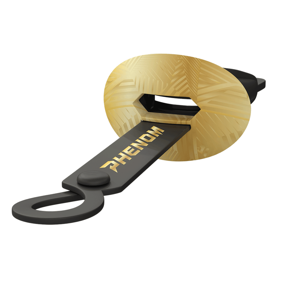 HexaFlow 4.0 SnapPlate™ Mouthguard - Black Gold Rush