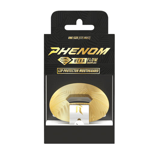 HexaFlow 4.0 SnapPlate™ Mouthguard - White Gold Rush