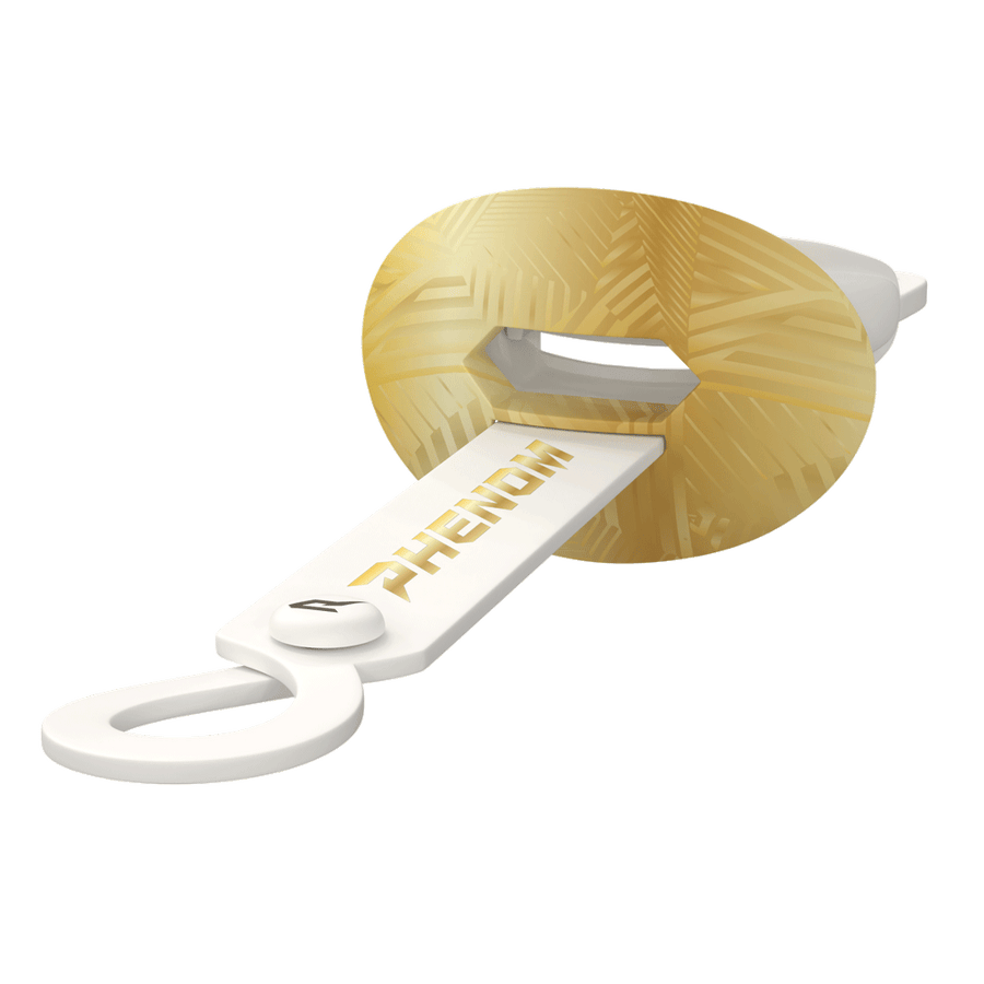 HexaFlow 4.0 SnapPlate™ Mouthguard - White Gold Rush