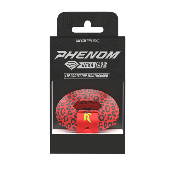 HexaFlow 4.0 SnapPlate™ Mouthguard - Red Leopard