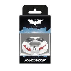 Phenom Elite x DC Comics The Joker HexaFlow 4.0 SnapPlate football mouthguard — licensed purple, green, and black Joker SnapPlate design