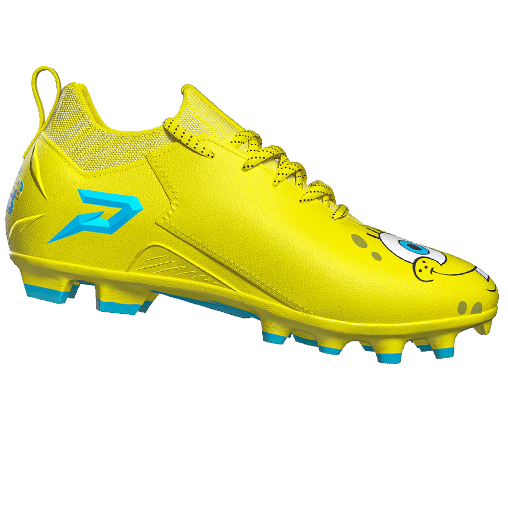 SpongeBob Football Cleats - Quantum Speed 2.0 by Phenom Elite — Phenom ...
