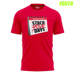 Stack Your Days Calendar Graphic Tee - Youth