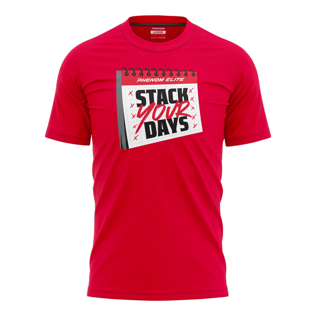Stack Your Days Calendar Graphic Tee