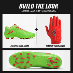 Phenom Elite Raphael team gear style guide — matching cleats, gloves, and accessories